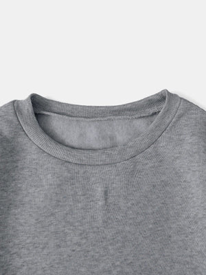 Cozy and Stylish Letter Print Sweatshirt