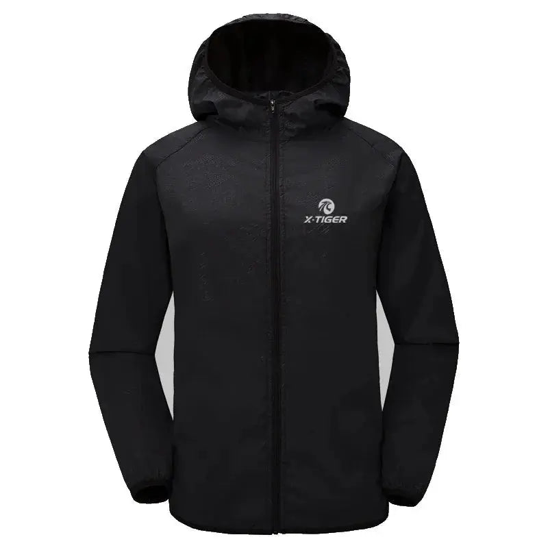 Windproof Jacket with Reflective Stripes