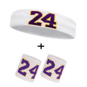 24" Cotton Athletic Headband  Sweat Wicking & Durable