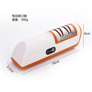 Electric Knife Sharpener, Multifunctional 4-Gear Automatic Professional Kitchen Accessory