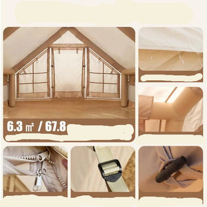 Waterproof  Inflatable Camping Tent with Pump