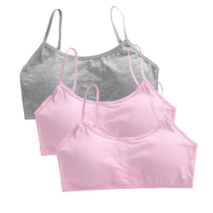 Girls Breathable Cotton Bras