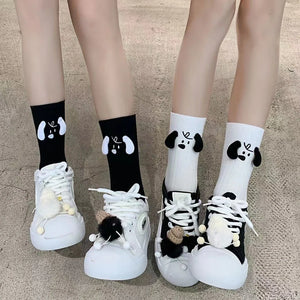 Breathable  Stylish Crew Socks