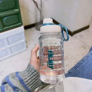 1 Liter   Sport Bottle with Filter Big 800ml Drinking Bottle