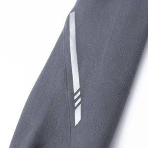 Men's Gym Workout Tee with Reflective Stripes