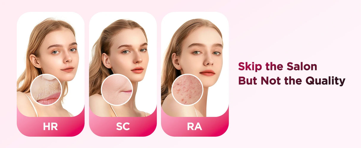 2026 IPL Pulsed Light Hair Removal Device with Cooling Function, 999,900 Flashes, 3-in-1 Laser Hair Removal Device [HR/SC/RA] for Women & Men, 9 Energy Levels for Underarms/Bikini Line/Body