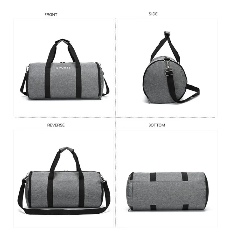 Multifunctional Travel Duffel with Shoe Storage