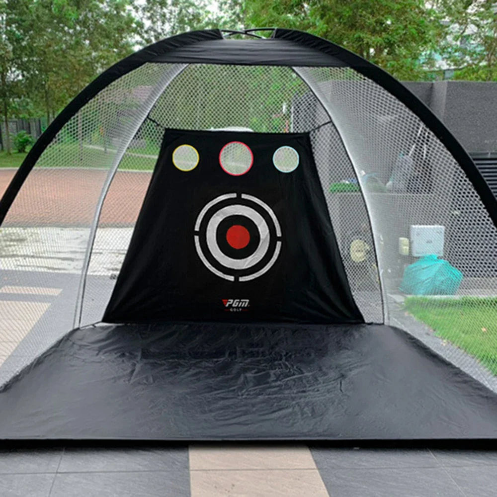 All-Weather Golf Practice Cage with Carry Bag