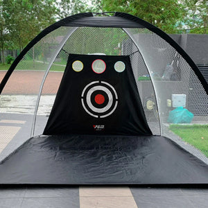 All-Weather Golf Practice Cage with Carry Bag