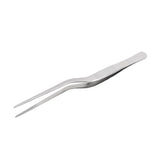Stainless Steel Kitchen BBQ Tweezer Tongs for Cooking and Picnic