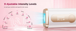 2026 IPL Pulsed Light Hair Removal Device with Cooling Function, 999,900 Flashes, 3-in-1 Laser Hair Removal Device [HR/SC/RA] for Women & Men, 9 Energy Levels for Underarms/Bikini Line/Body