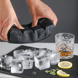 15 Square Silicone Ice Cube Molds for Easy Release