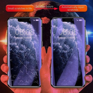 4pcs Anti Spy Privacy Soft Hydrogel Film For iPhone 13 12 11 14 Pro Max Mini X XR XS Max 6 14 7 8 Plus 12pro 13 Screen Protector Tempered Glass Screen Protector Guard for iPhone  HD Clear Scratch Resistant Anti-Fingerprint Tempered Glass Film
