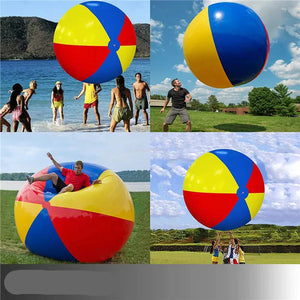 Giant Inflatable Pool for Outdoor Recreation