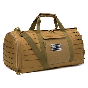 Heavy-Duty Gym Bag with Multiple Compartments and Shoe Storage