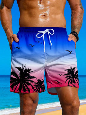 Breathable Swim Trunks with Pockets