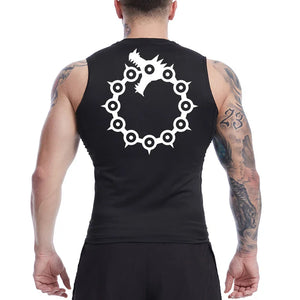 Men's Anime Inspired Compression Tank