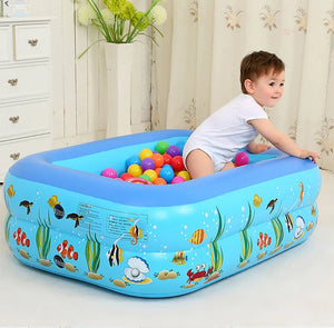 Giant Inflatable Pool with Sprayers  Perfect for Summer Fun