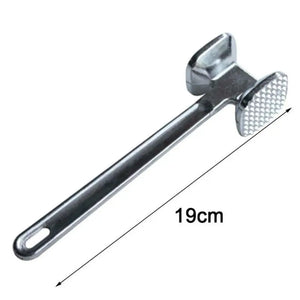 Stainless Steel Meat Tenderizer Hammer Mallet Tool for Beef, Chicken, Pork
