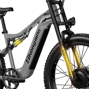 High-Performance Electric Bicycle with Dual Suspension
