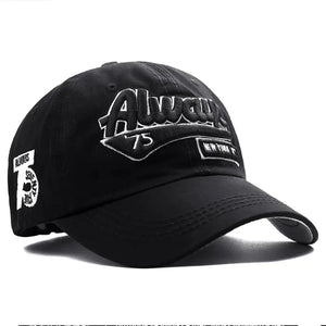 Versatile Cotton Snapback Hat Unisex Style