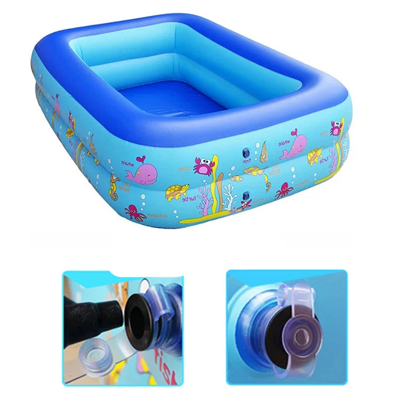 Family Friendly Inflatable Pool  Perfect for Summer Adventures