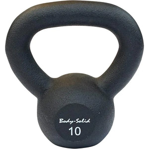 Matte Black Kettlebell for Weightlifting & Cross Training