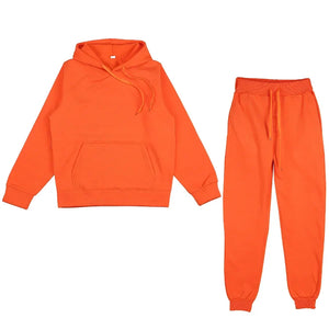 Women's 2-Piece Fleece Sweat suit Sets  Perfect for Jogging