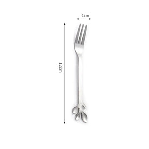 Stainless Steel Watermelon Fork Slicer Cutter Scoop Kitchenware