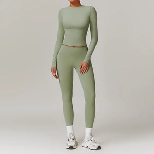 Women's 2 Piece Yoga Set Gym Wear Sportswear