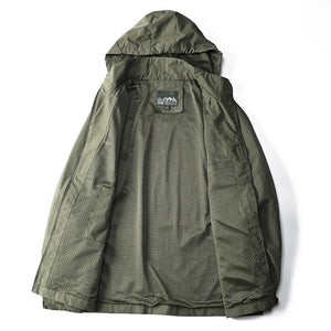 Versatile Outdoor Jacket  Military Style Windbreaker