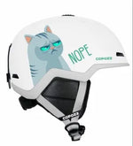 Confidence on the Slopes Half Covered Ski Helmet