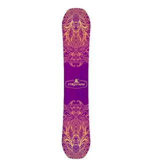 Kids' Snowboard  Poplar Wood & Fiberglass