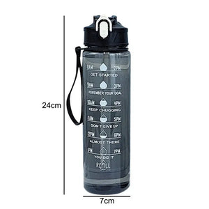 Colorful  Portable Sports Bottles for On the-Go Hydration