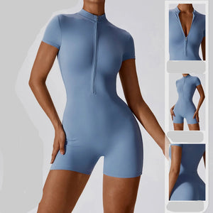 Winter Workout Wear  Cozy Jumpsuit
