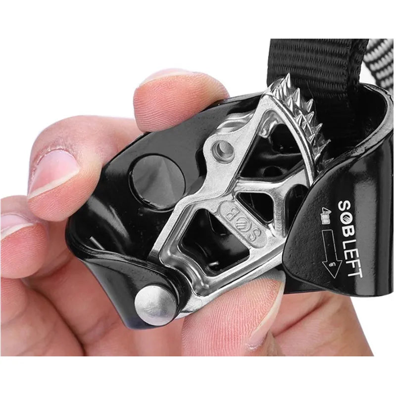 Rock Climbing Ascender for Enhanced Safety