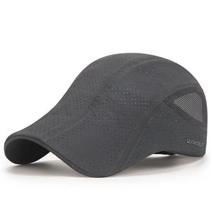 Adjustable Sun Protection Beret Cap