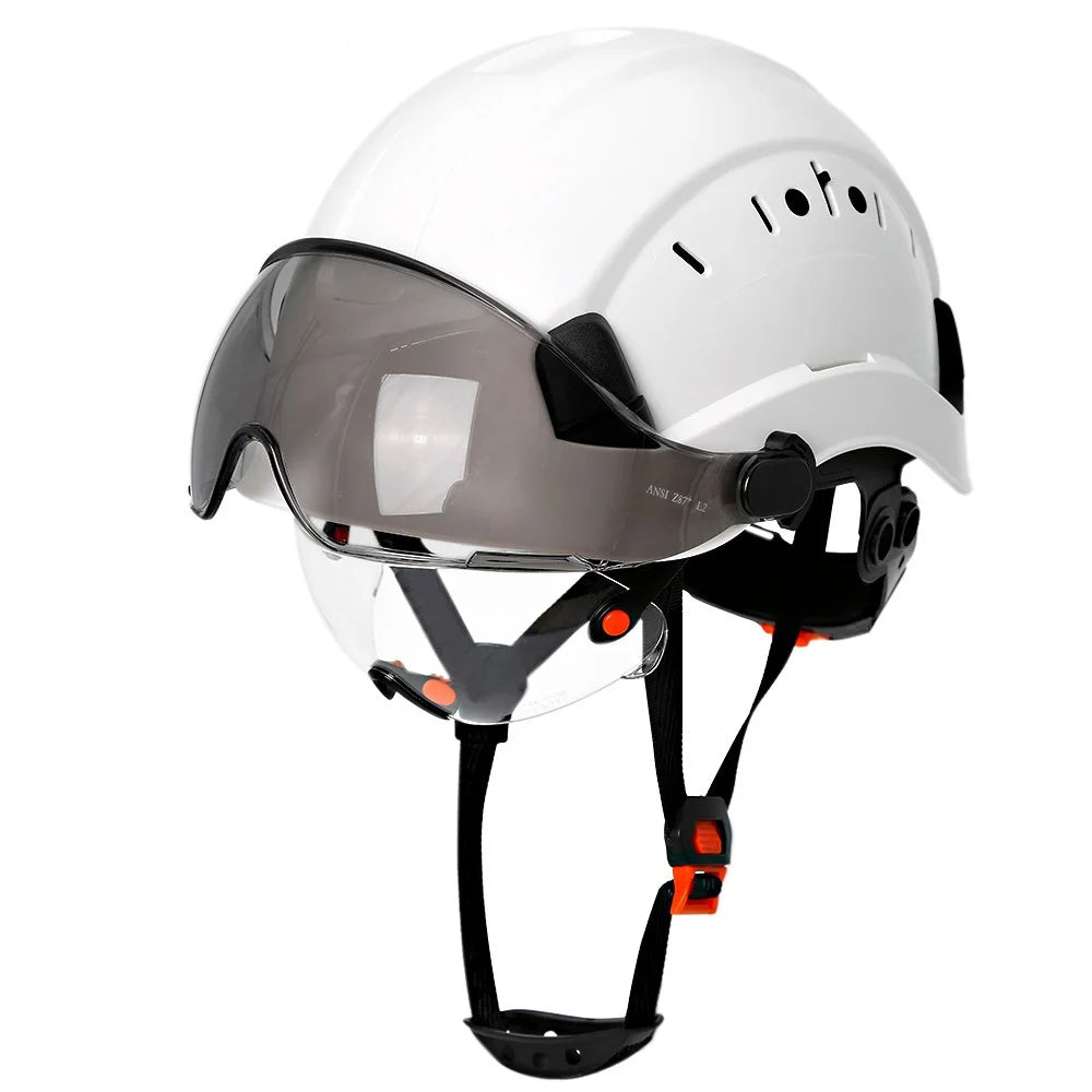 All-in-One Protection Safety Helmet with Visor