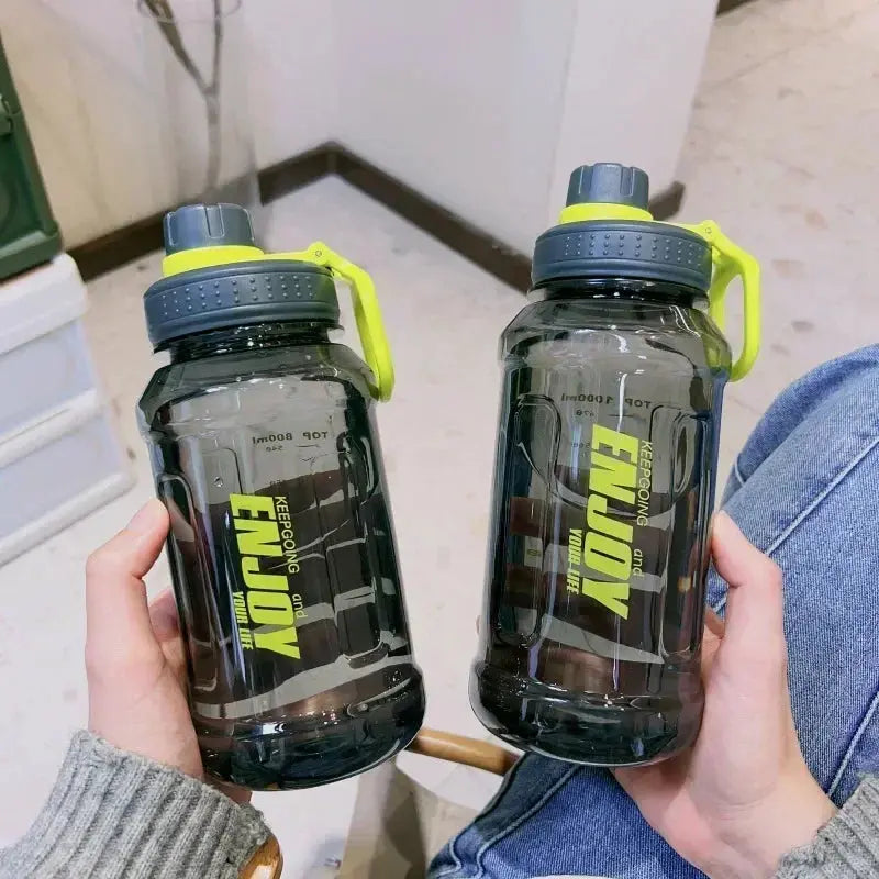1 Liter   Sport Bottle with Filter Big 800ml Drinking Bottle
