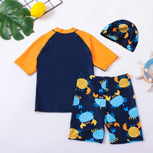 Sunscreen Friendly Boy's Swimsuit