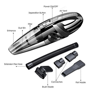 Wireless Handheld Vacuum Cleaner USB Charging Car Vacuum Cleaner Portable Wet&Dry Handheld strong Suction Cordless 12000pa