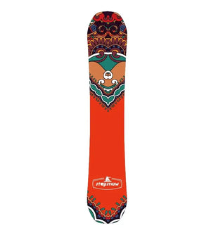 Kids' Snowboard  Poplar Wood & Fiberglass