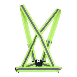 Durable Reflective Safety Vest for Nighttime Activities