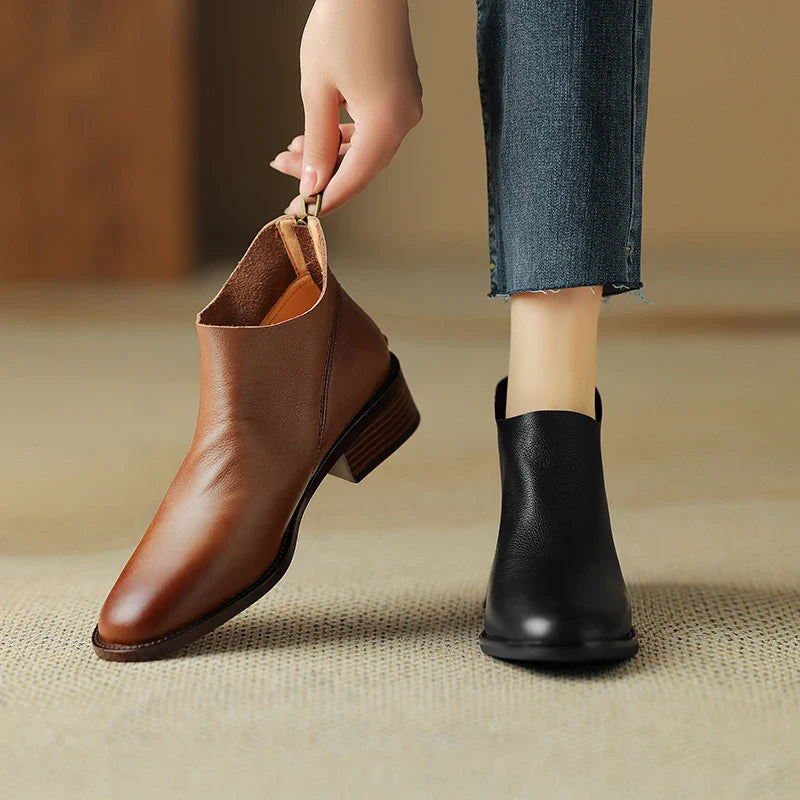 Effortless Chic: Women's Slip-On Ankle Boots