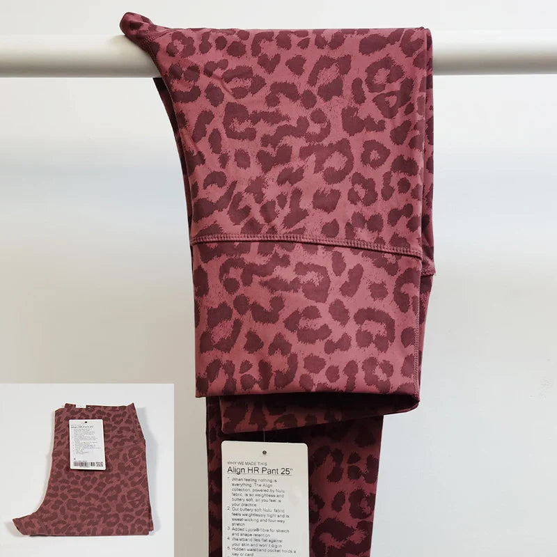 Women's Leopard Print Running Leggings