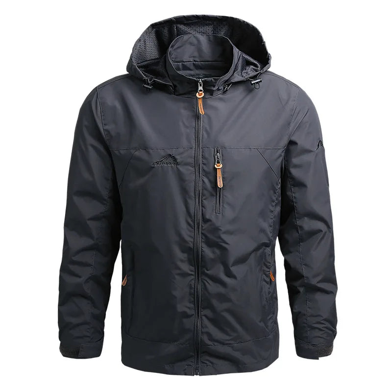 Versatile Outdoor Jacket  Military Style Windbreaker
