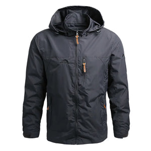 Versatile Outdoor Jacket  Military Style Windbreaker