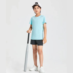 Lightweight  Breathable Kids' Running Tee