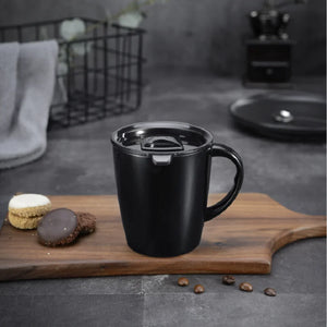 Portable Coffee Mug with Lifting Rope