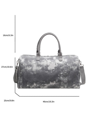 Travel Bag with Shoe Storage & Crossbody Versatility